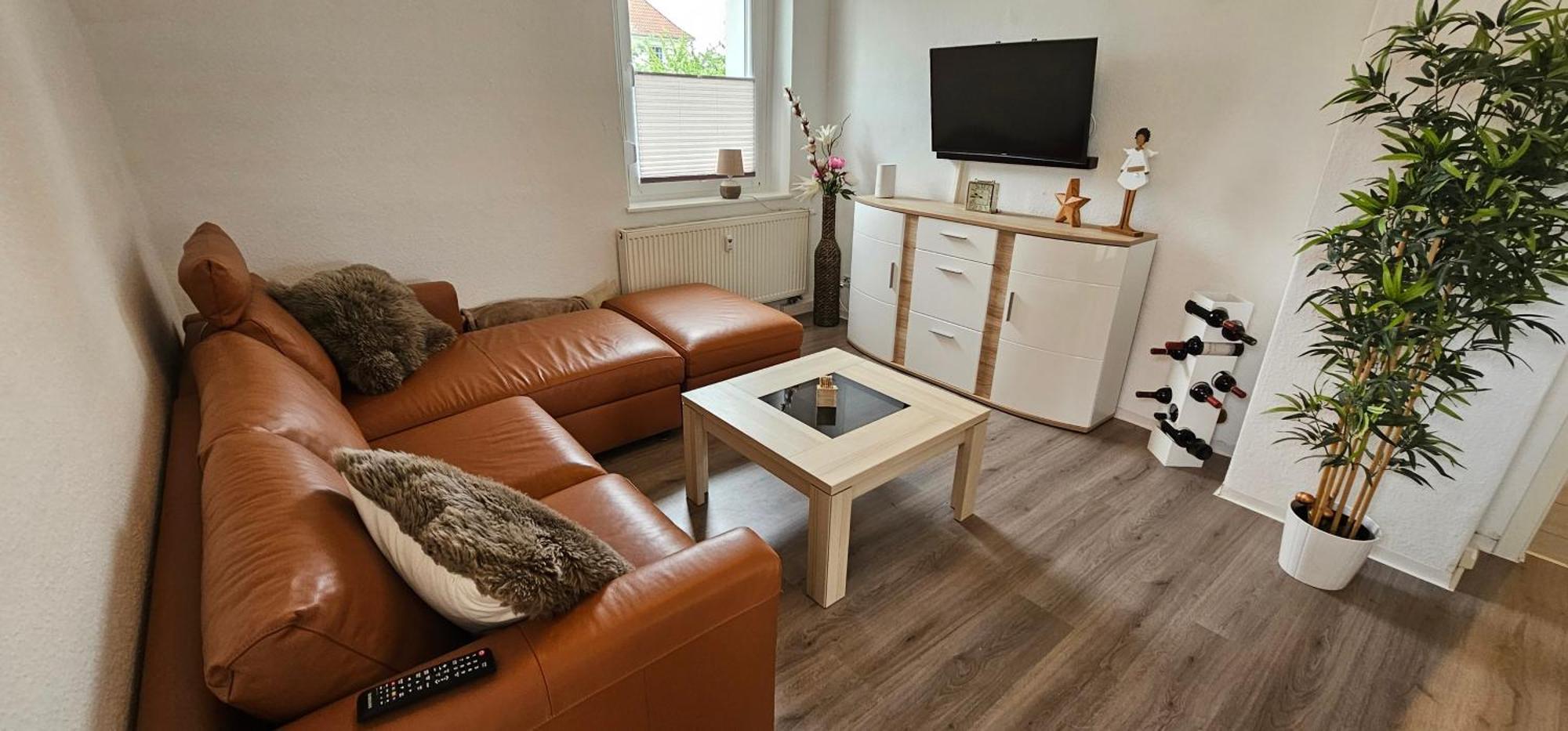 Private Ferienwohnung Seestadt โกรสเรสเชน ภายนอก รูปภาพ