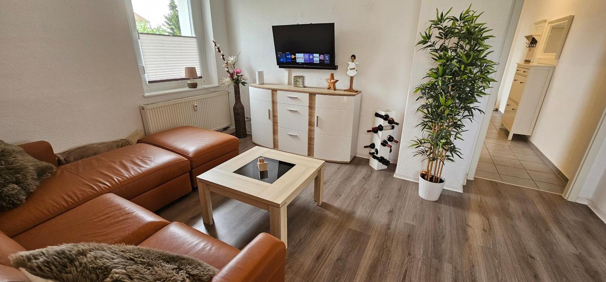 Private Ferienwohnung Seestadt โกรสเรสเชน ภายนอก รูปภาพ